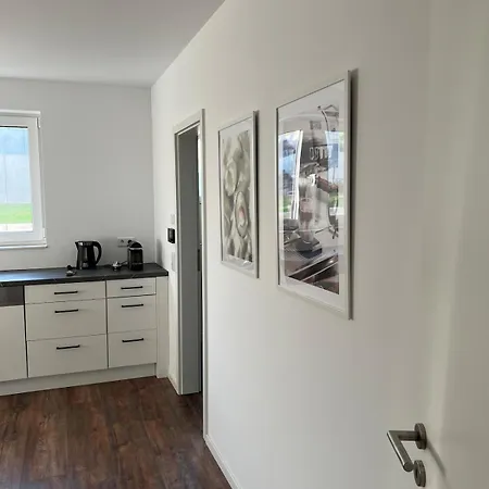 Apartment Moderne Doppelhaushälfte Mit Ausblick Auf Vlotho